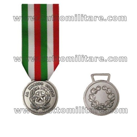 Medaglia Merito Civile Argento