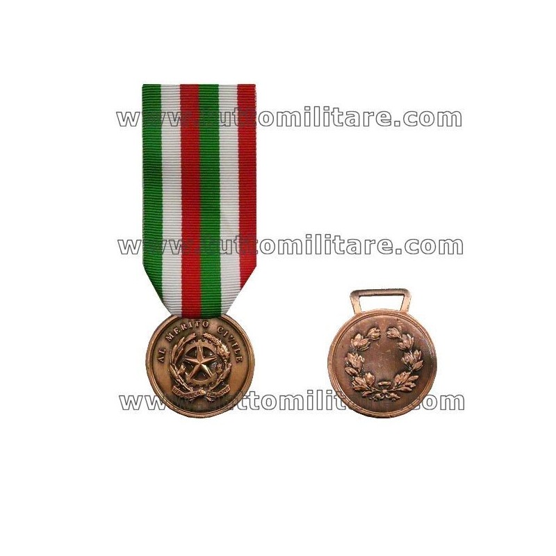 Medaglia Merito Civile Bronzo