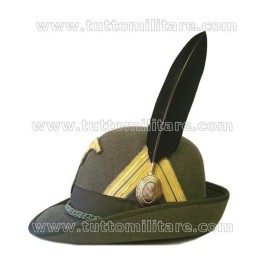 Cappello Alpino Ufficiale Inferiore Artiglieria Alpina