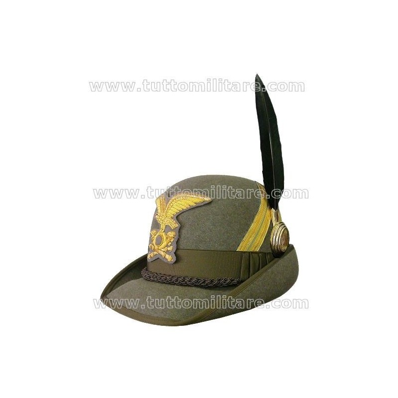 Cappello Alpino Ufficiale Inferiore Artiglieria Alpina