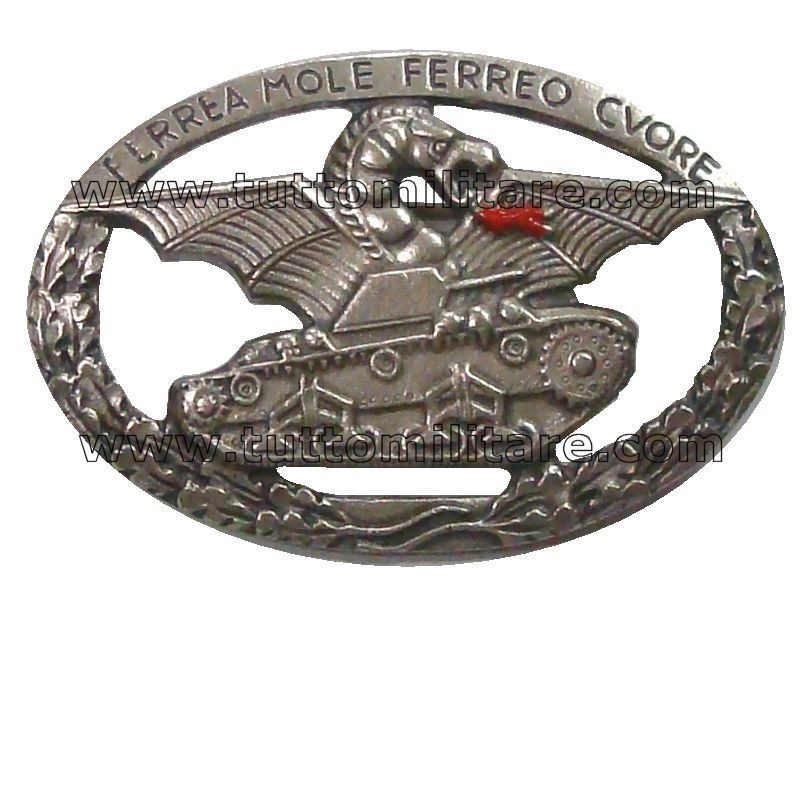 Distintivo Metallo Ferrea Mole Ferreo Cuore