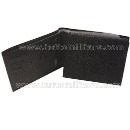 Portafogli Orizzontale In Pelle con Placca Guardie Ecozoofile