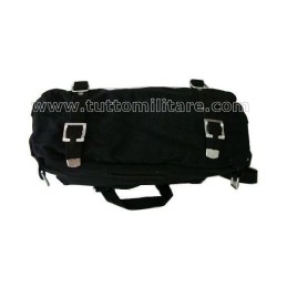 Borsa Nera in Canvas con Tracolla