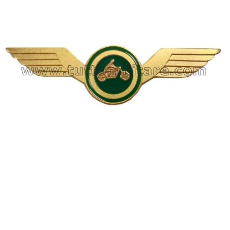 Brevetto Metallo Guida Veloce Moto GdF