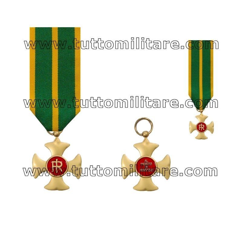 Croce Anzianità Servizio 25 Anni Guardia di Finanza