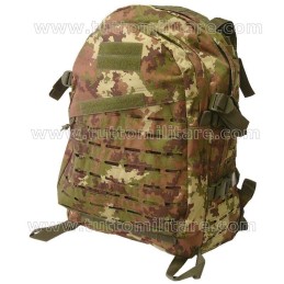 Zaino TarPaulin 60 Litri Vegetato Taglio Laser