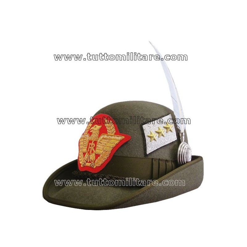 Cappello Alpino Generale di Corpo d'Armata