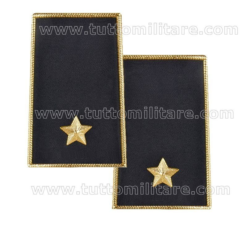 Tubolari Plastica su Nero Sottotenente