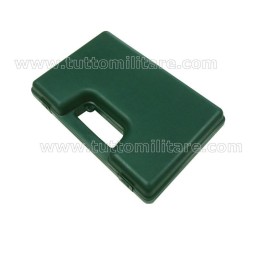 Pistola a Salve Beretta 85 Cromata Guanciole Blu