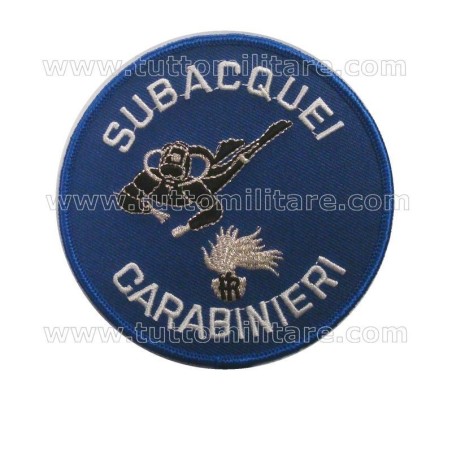 Scudetto Ricamato Subacquei Carabinieri