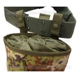 Tasca Utility Portacaricatori Avvolgibile Vegetata Molle