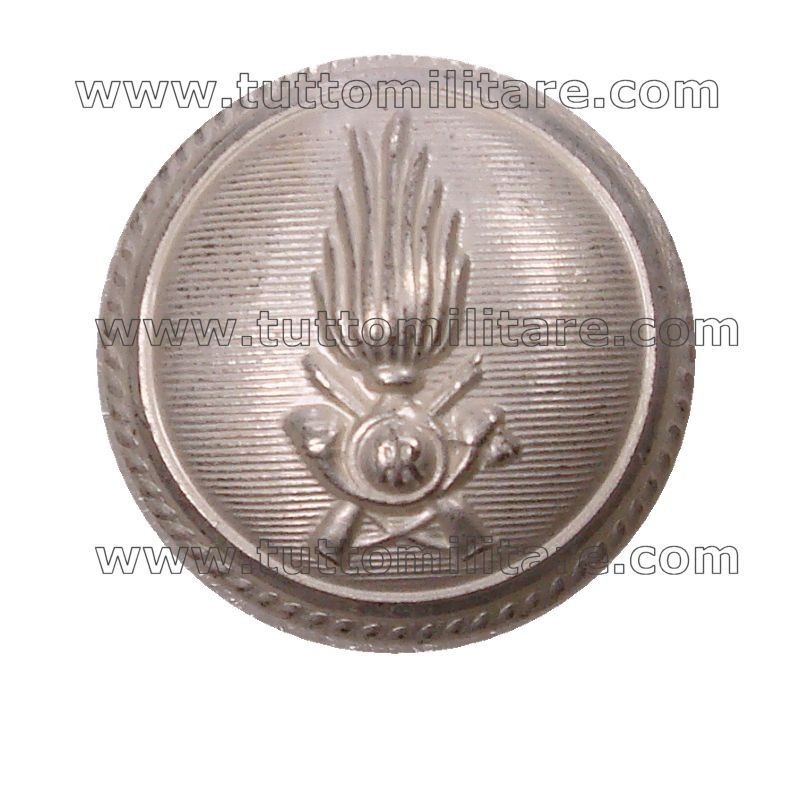 Bottoni Metallo Argentato Generale GdF da Giacca 