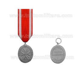 Medaglia Pro Merito Melitensi Argento con Spade