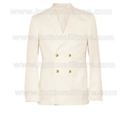 Giacca  Bianca Doppio Petto Uomo