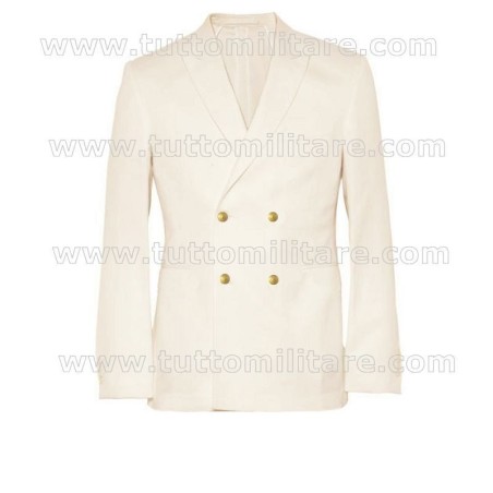 Giacca  Bianca Doppio Petto Uomo