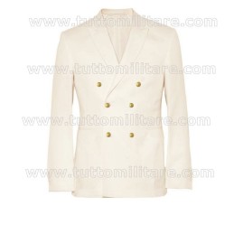 Giacca  Bianca Doppio Petto Uomo