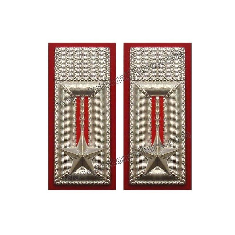 Alamari in Metallo per Camicia Carabinieri