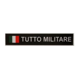 Targhetta in Plastica Portanome per Divisa Ordinaria