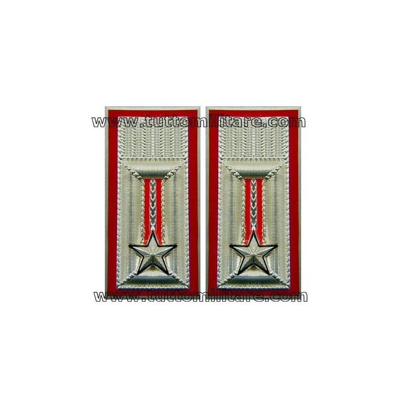 Alamari in Metallo per Camicia Ufficiali Carabinieri