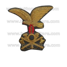Fregio Ricamato Oro Guastatori Alpini