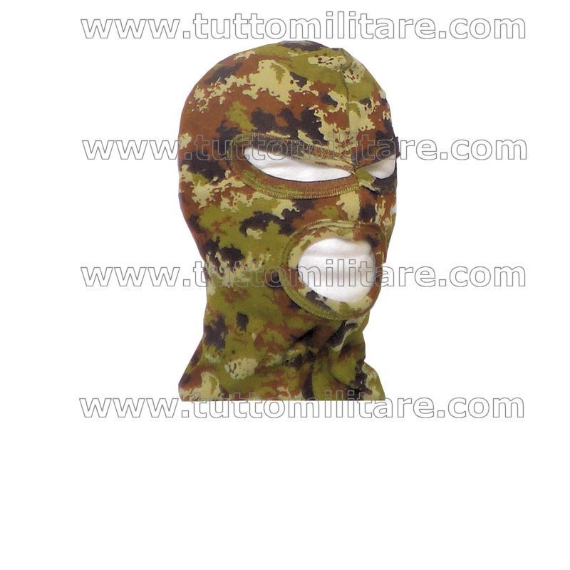 Passamontagna Vegetato Tre Fori