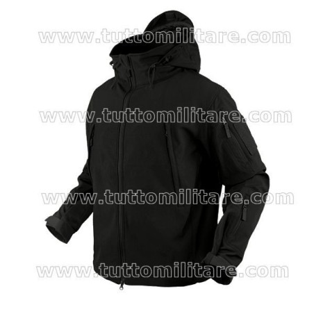 Giubbino Tattico Soft Shell Nero