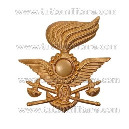 Fregio Metallo Genio Ferrovieri per Berretto