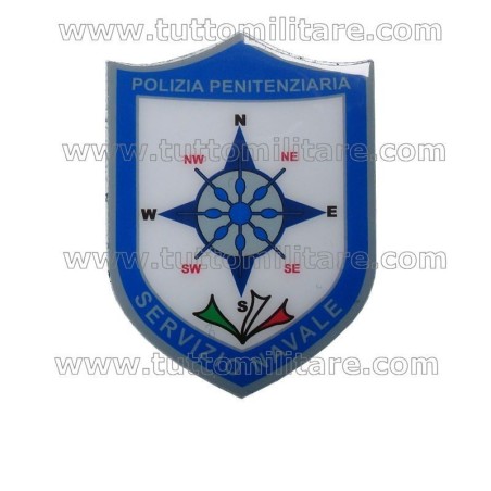 Scudetto Gommato Servizio Navale Polizia Penitenziaria
