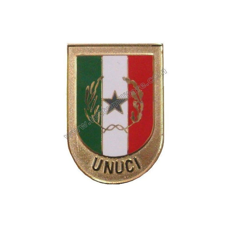 Distintivo Metallo UNUCI per Uniforme Ordinaria