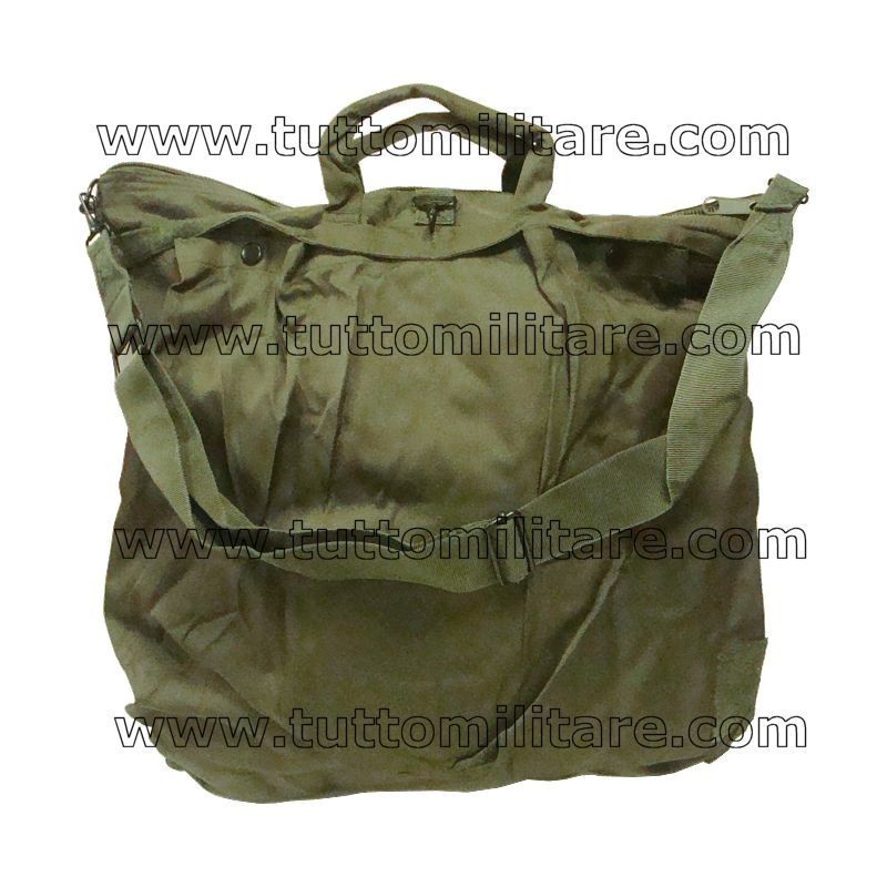Borsa Porta Casco Volo Verde con Tracolla 