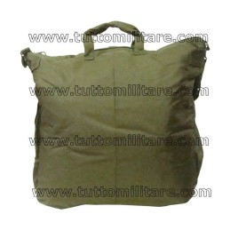 Borsa Porta Casco Volo Verde con Tracolla 