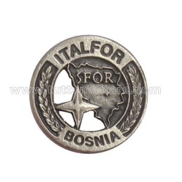 Distintivo Ricordo SFOR Bosnia Nato 