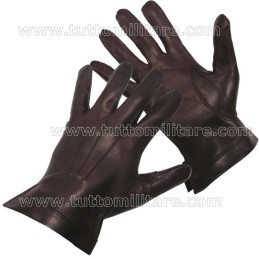 Guanti in Pelle Testa di Moro Foderati in Lana 