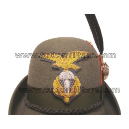 Cappello Alpino Luogotenente Paracadutisti Alpini