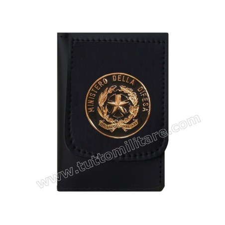 Portafogli Ministero Della Difesa Placca Tonda