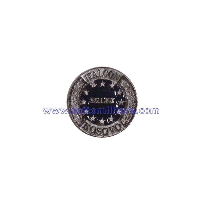 Distintivo Eulex Kosovo Italcon