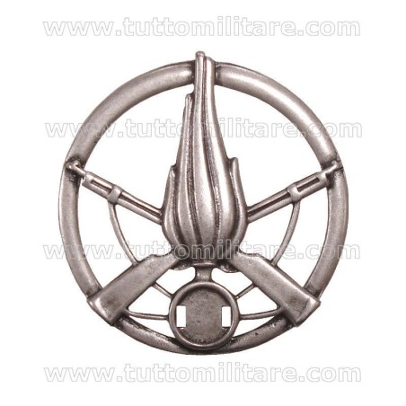 Fregio Metallo Basco Fanteria