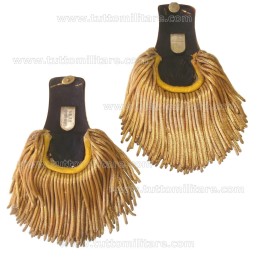 Spalline Metalliche Dorate Grande Uniforme Storica