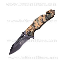 Coltello MTech Pieghevole Spring Black Blade