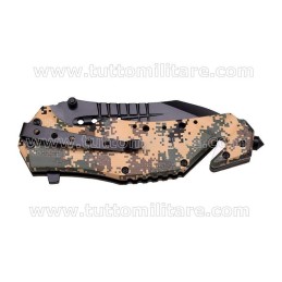 Coltello MTech Pieghevole Spring Black Blade