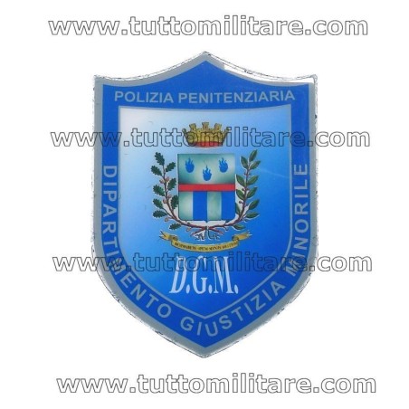 Scudetto Dipartimento Giustizia Minorile Polizia Penitenziaria