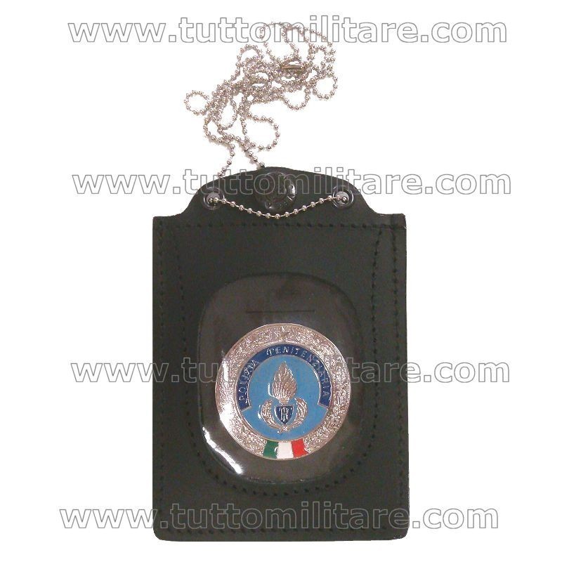 Portaplacca Catenina Placca Polizia Penitenziaria