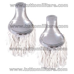 Spalline GUS Carabinieri Frange Lino Bianco
