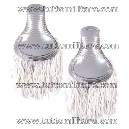 Spalline GUS Carabinieri Frange Lino Bianco