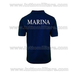 Polo Marina Militare Blu