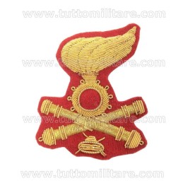 Fregio Comandante Artiglieria Corazzata Berretto