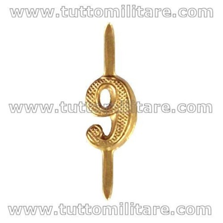 Numero 9 per Cappello Alpino