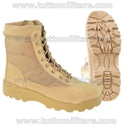 Stivaletti Militari Cordura TAN Desert