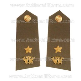 Controspalline Ricamate Maggiore Esercito