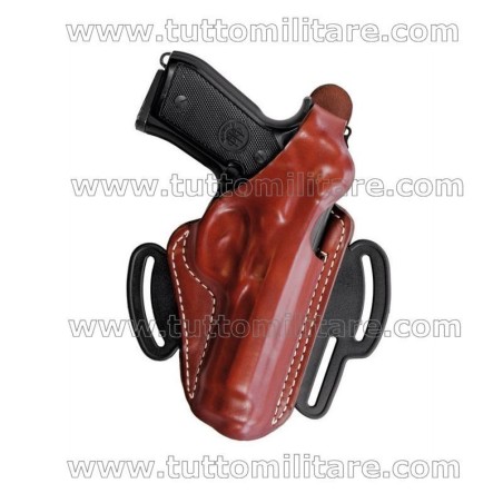 Fondina Cuoio Sgancio Rapido Tecno Asole